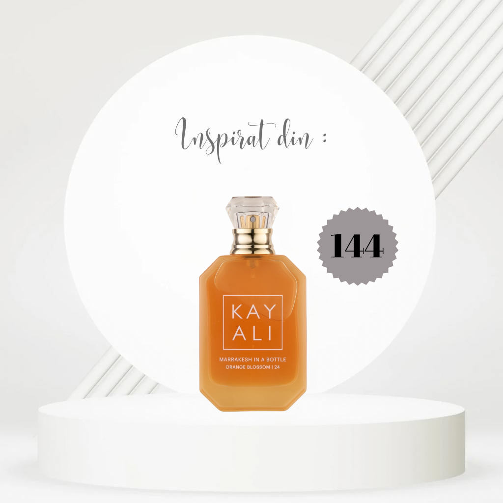 144 Inspirat Kayali Marrakesh în a Bottle Orange Blossom