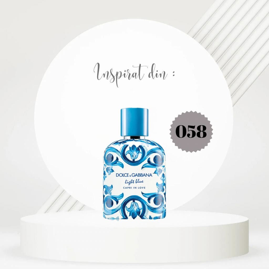 058 Inspirat Dolce & Gabanna Light Blue Capri in Love For Him